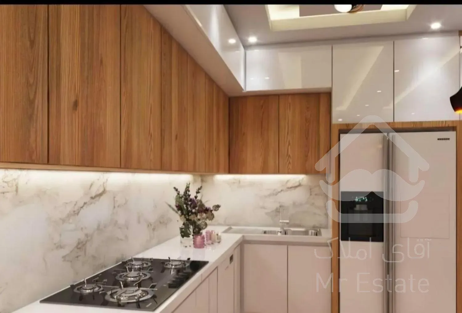 فروش آپارتمان شرایطی  ۹۸متر طبقه ۴ در طالقانی