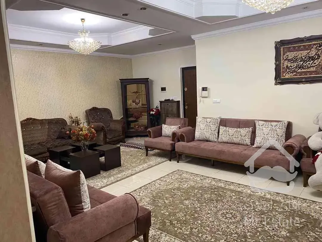 اجاره آپارتمان ۱۰۰ متری دو خواب جنت آباد مرکزی