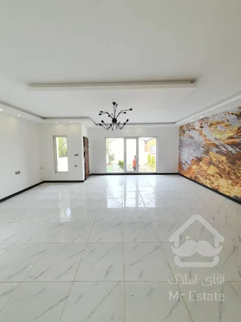 ویلا همکف. نما مدرن. شهرکی.