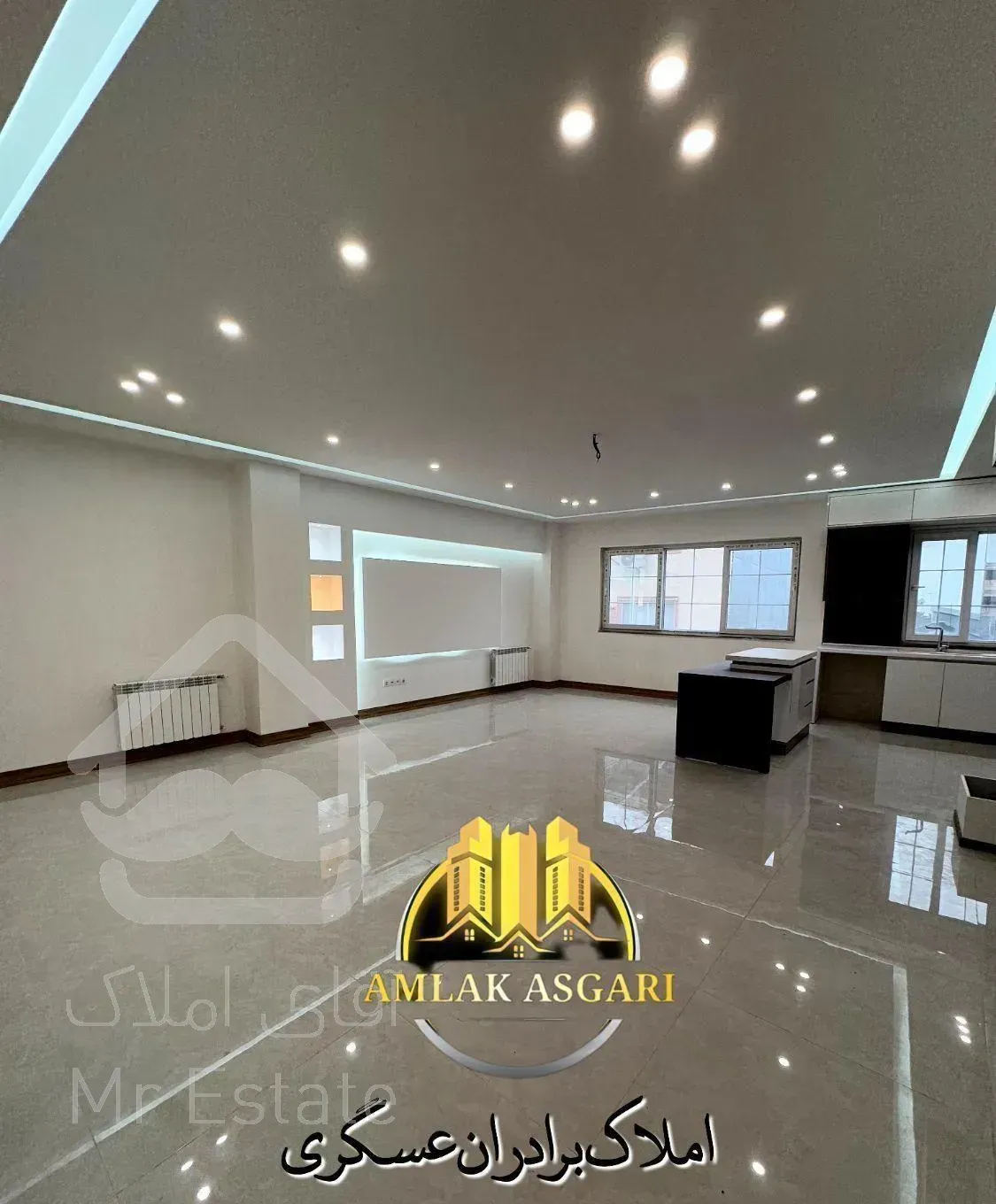 فروش آپارتمان نوساز تک واحدی ۱۱۲متر خ شهدا فول