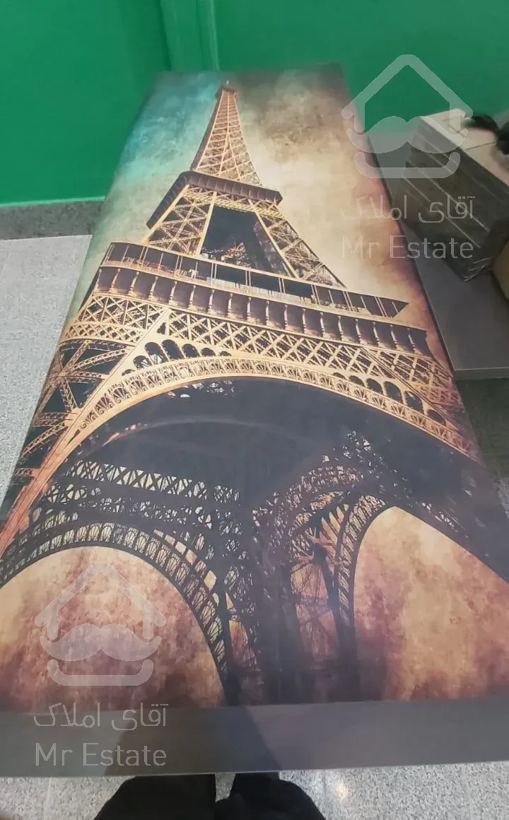 چاپ پوسترعکس/پلات لمینت نقشه بوم کوتد بک لایت شاسی