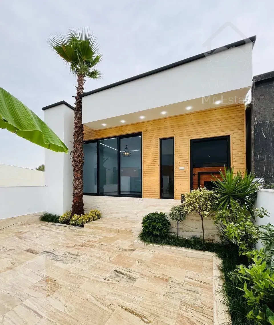 ویلامدرن خوش نشین۲۰۰زمین/۱۰۰بنا/دوخوابه/باسند