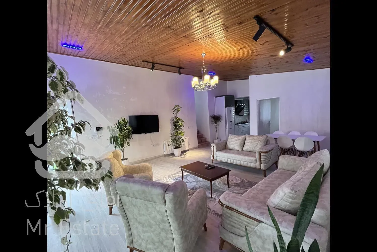 استخردار دو خواب میز بیلیارد لبه مرداب