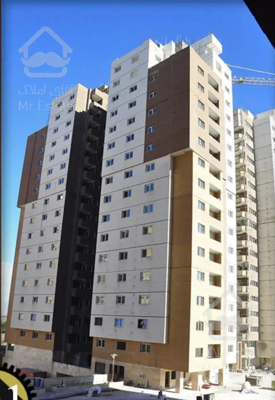 برج O1 آپارتمان ۱۱۳ متری خام شهید کشوری