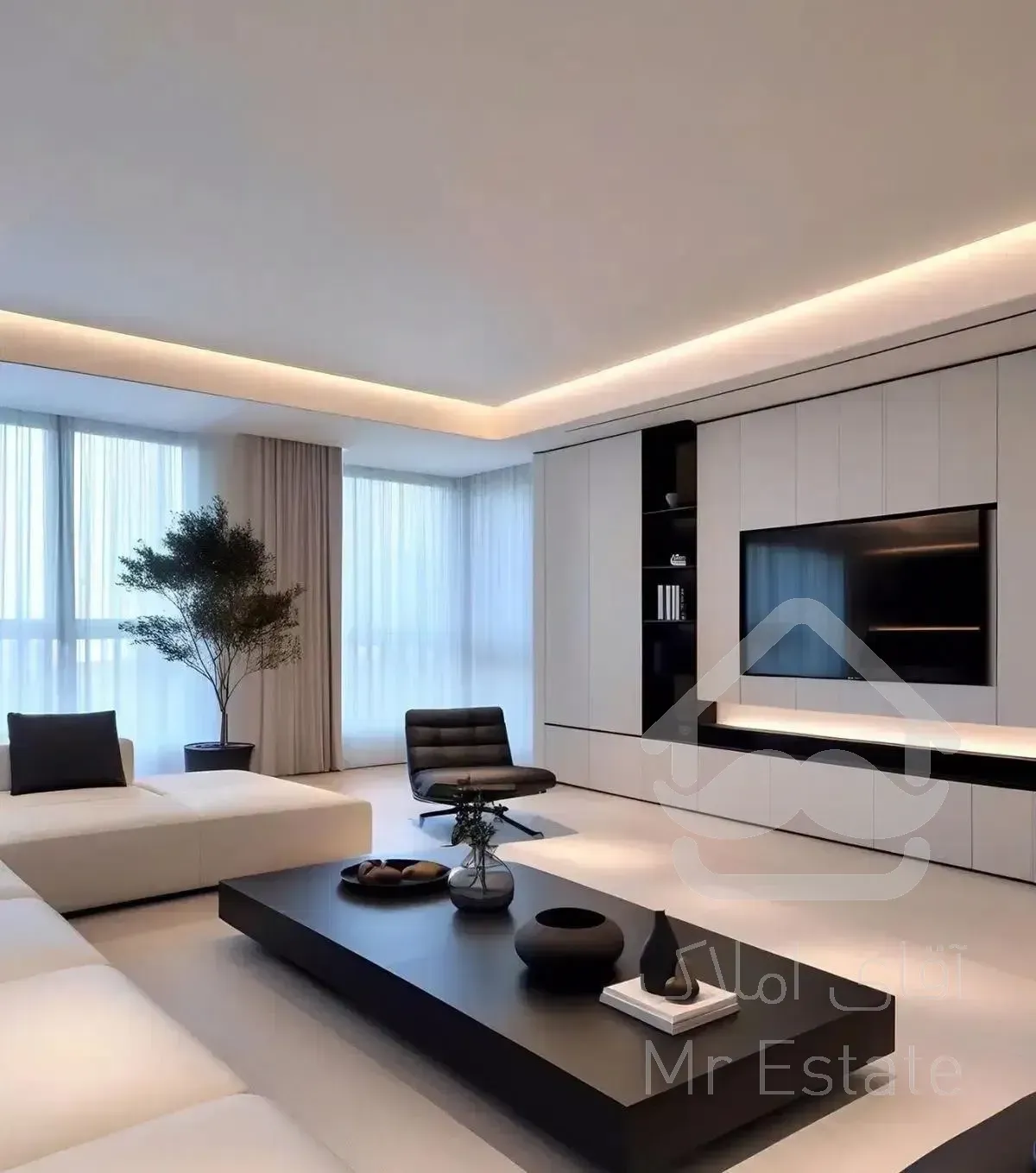 ۱۷۲ مـتر (( بدون مشابه در فاز دو )) دیزاین مینیمال