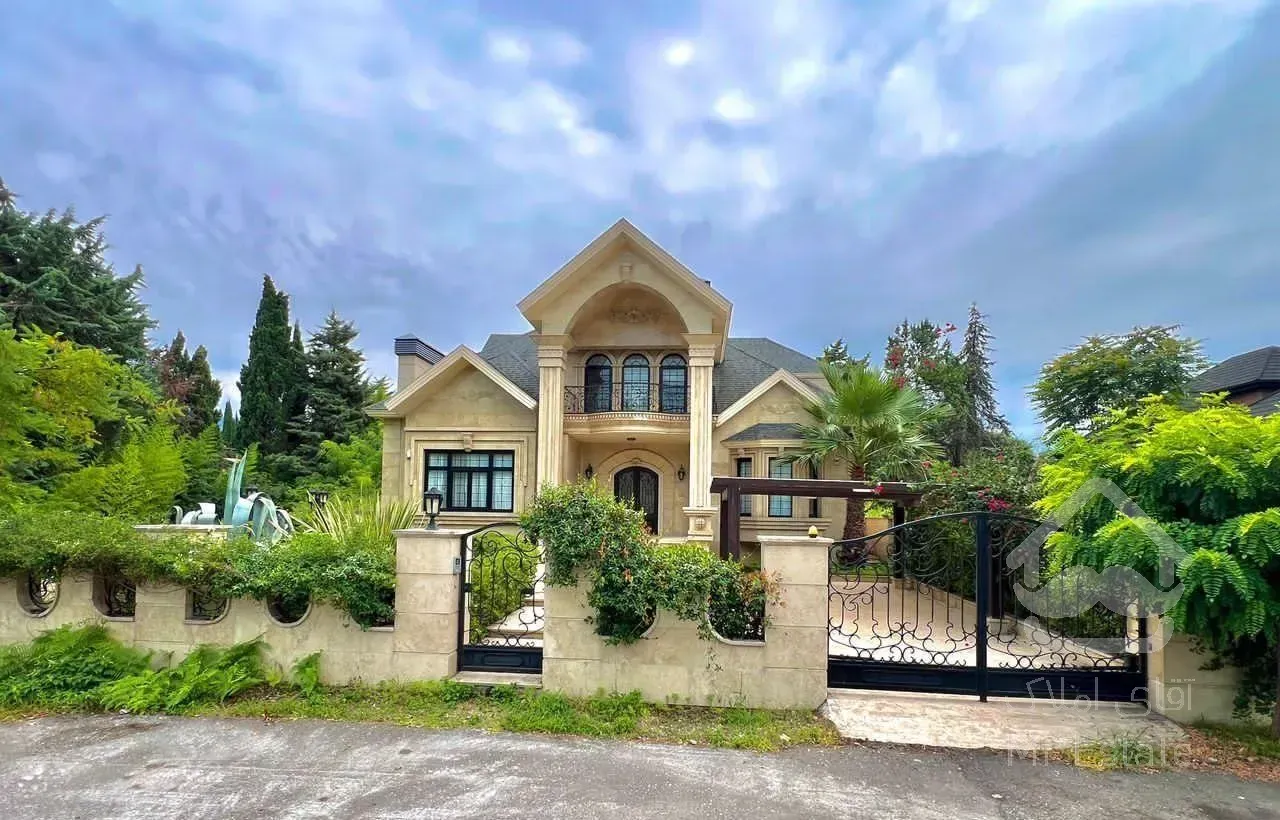 عمارت کلاسیک باغی فول فرنیش 510m درمجتمع بااصالت