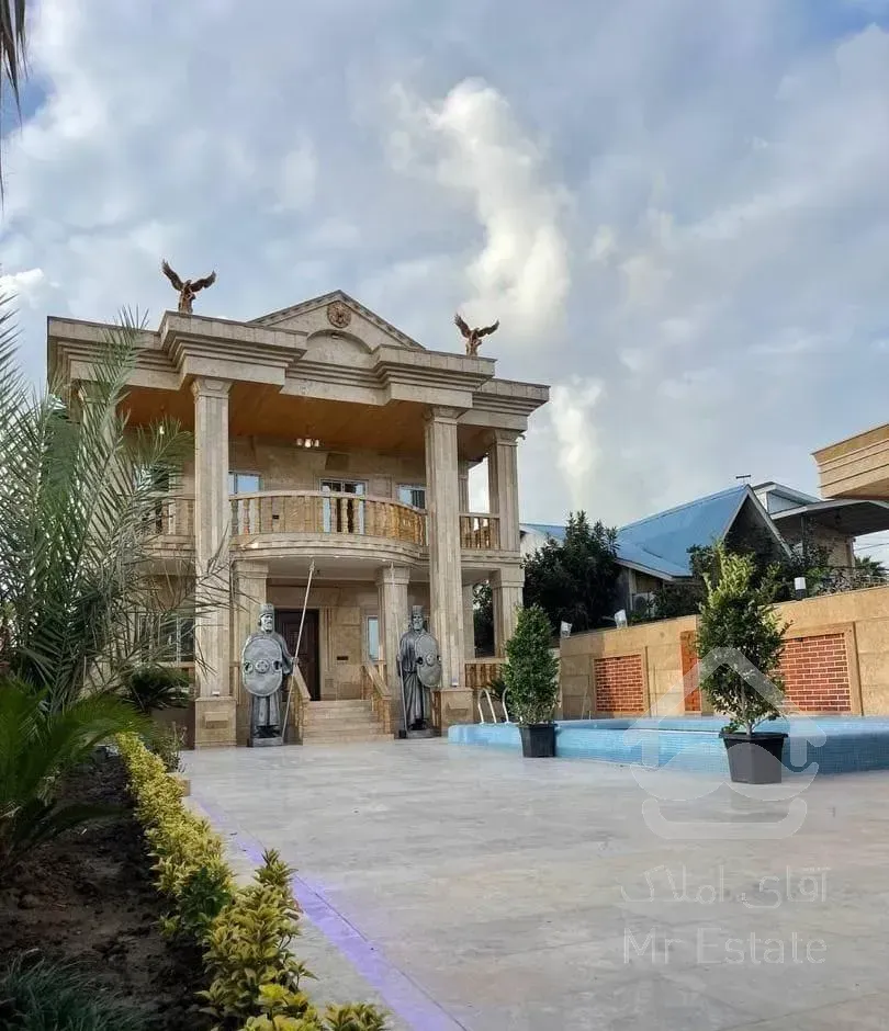 ویلا دوبلکس کلاسیک با استخر و آلاچیق/شهرک برند