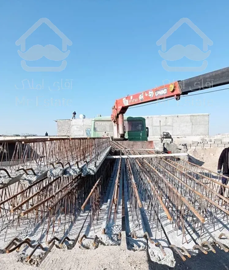 اجرای سقف شناژی و فروش تیرچه اماده