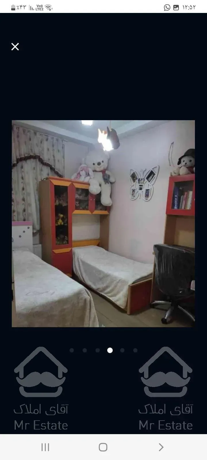 آپارتمان ۸۶ متری دو خواب طبقه چهارم