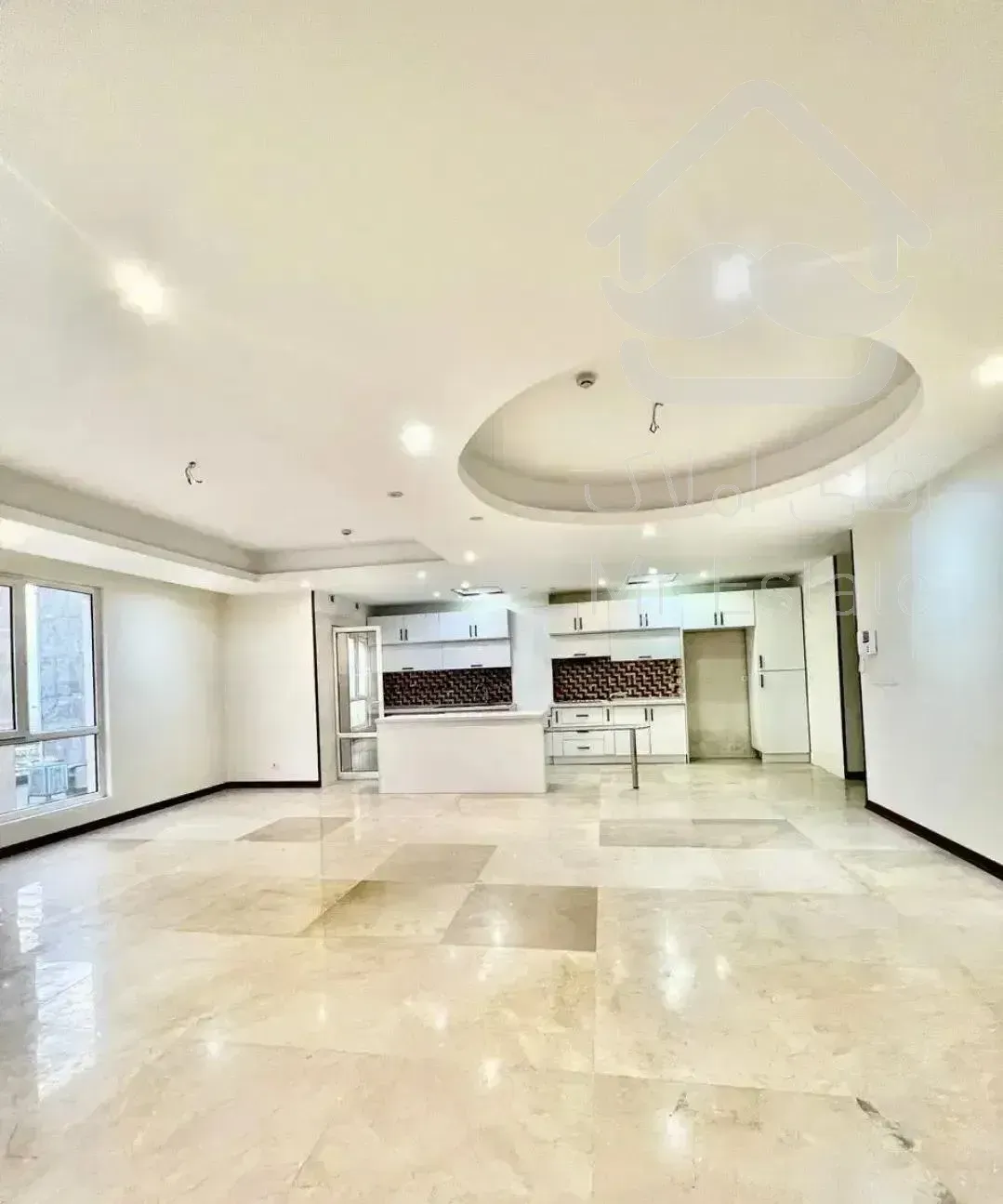 110 متر خوش نقشه سالن پرده خور