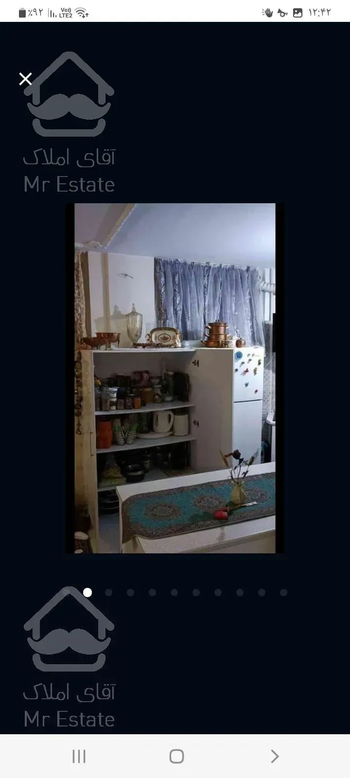 آپارتمان ۶۰ متری دو خواب طبقه زیر همکف