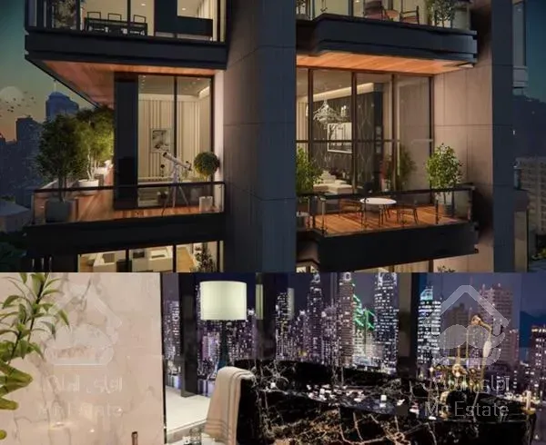 ۴۲۰ متر برج شیشه ای فرشته/ویو باغ سفارت و کوه