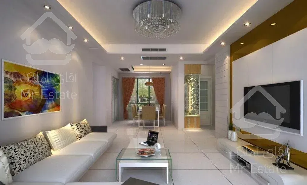 ۱۲۰متر ۲ خوابه با ۱۵۰ متر حیاط اختصاصی باغ دریاچه