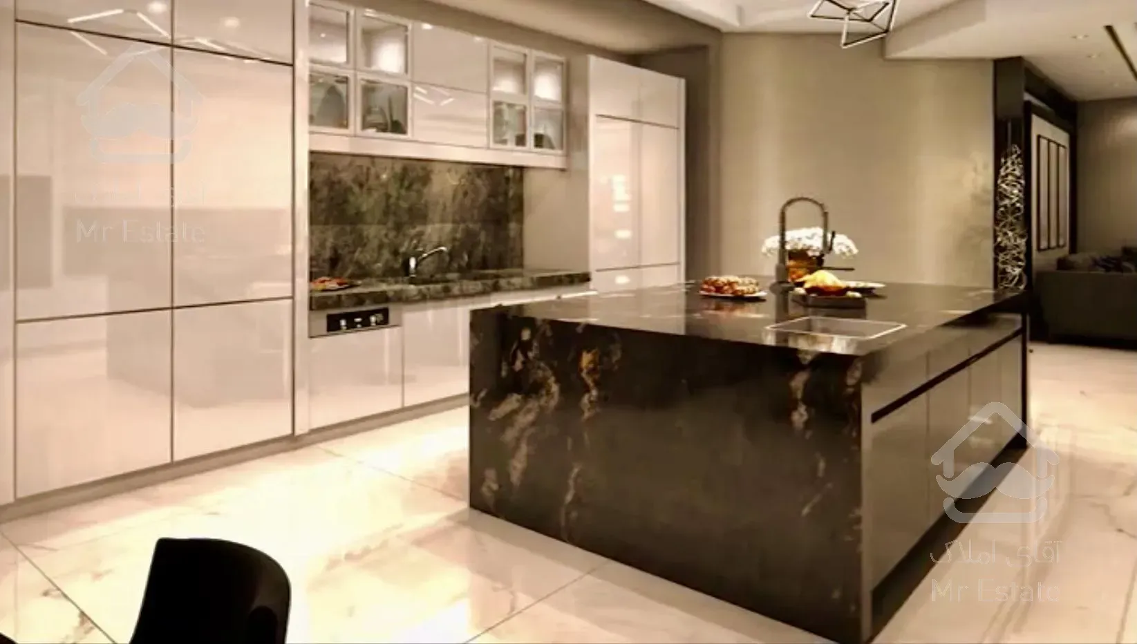 ⭐️برج باغ فرمانیه شرقی مارکدار کلید نخورده⭐️