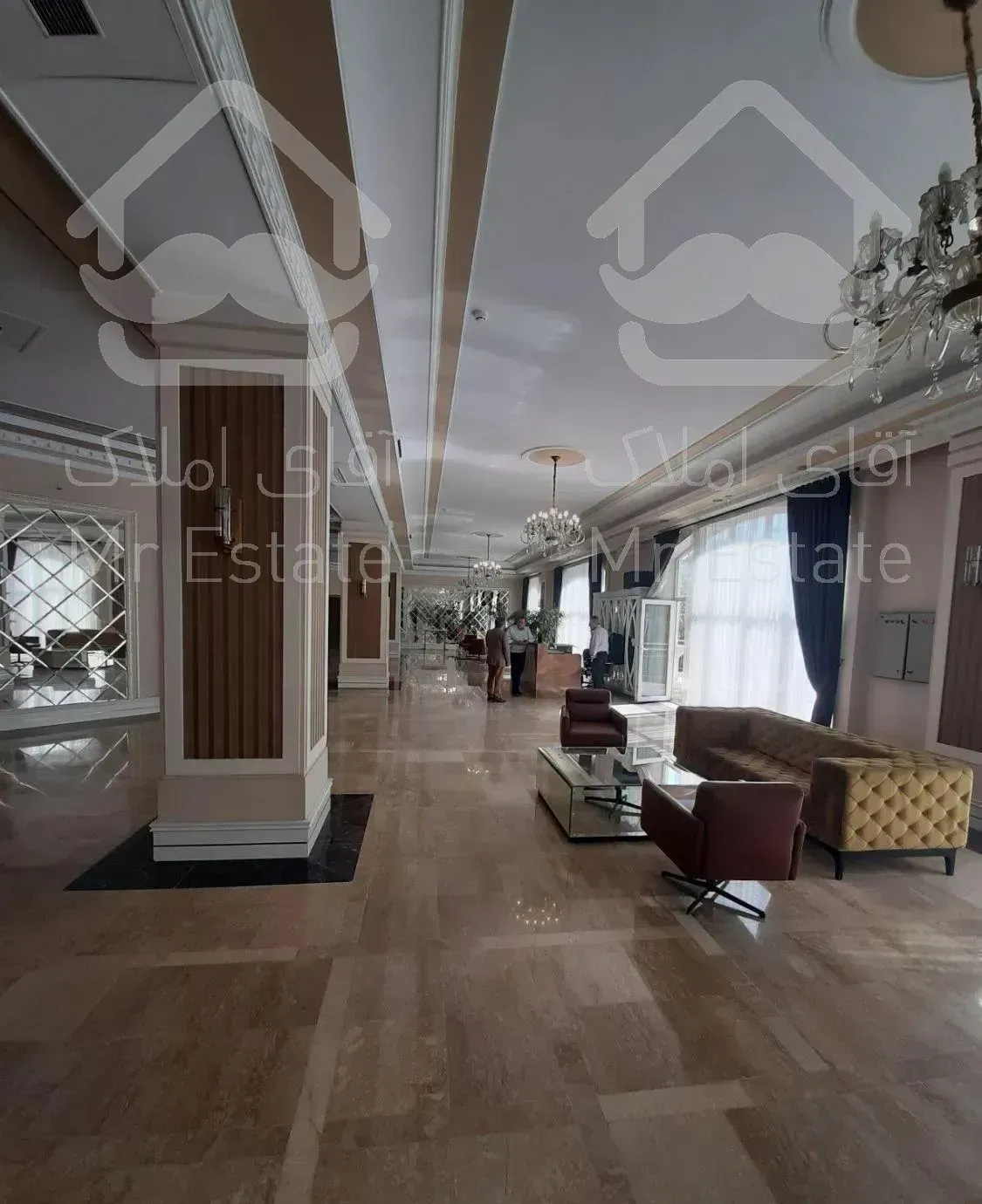 برج رویال گاردن ۱۲۵ متر دو خواب قابل تبدیل