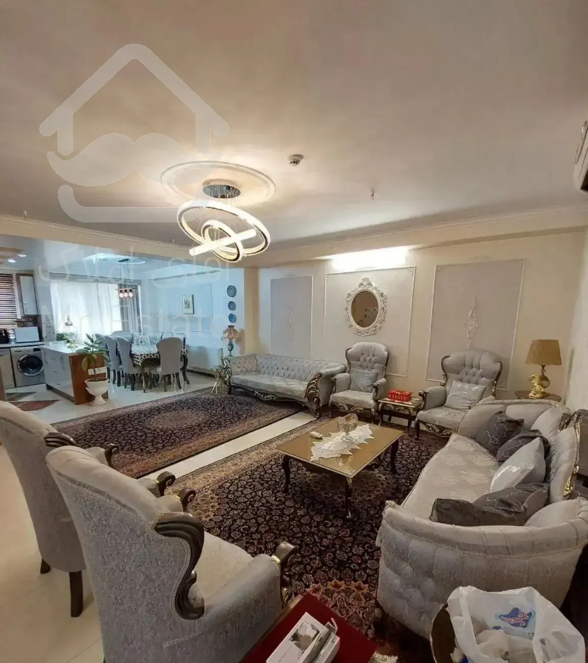 ۱۱۰متر سالن پرده خور %OFF% کمیاب و دلربا