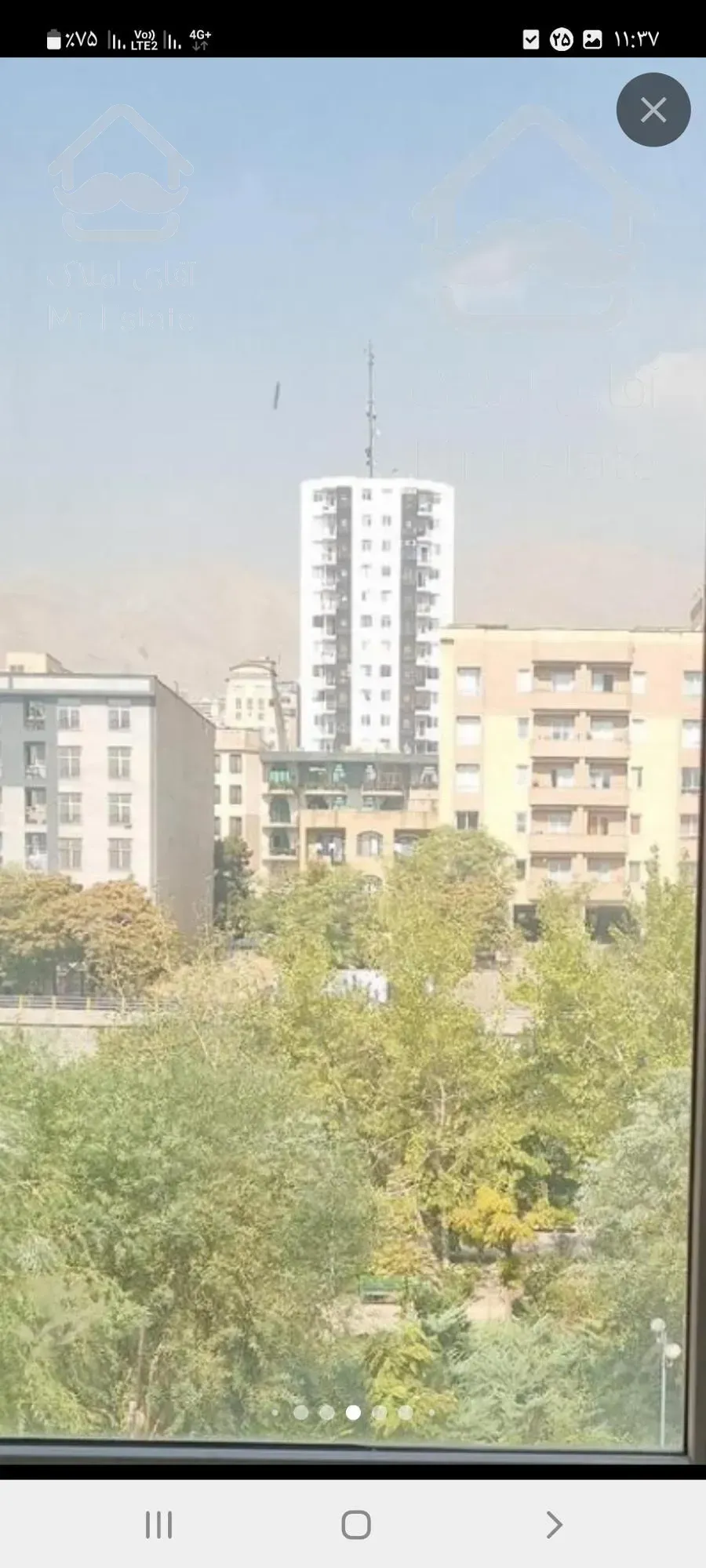 سعادت آباد ۱۱۰متری ۳خواب  بدونه مشرف