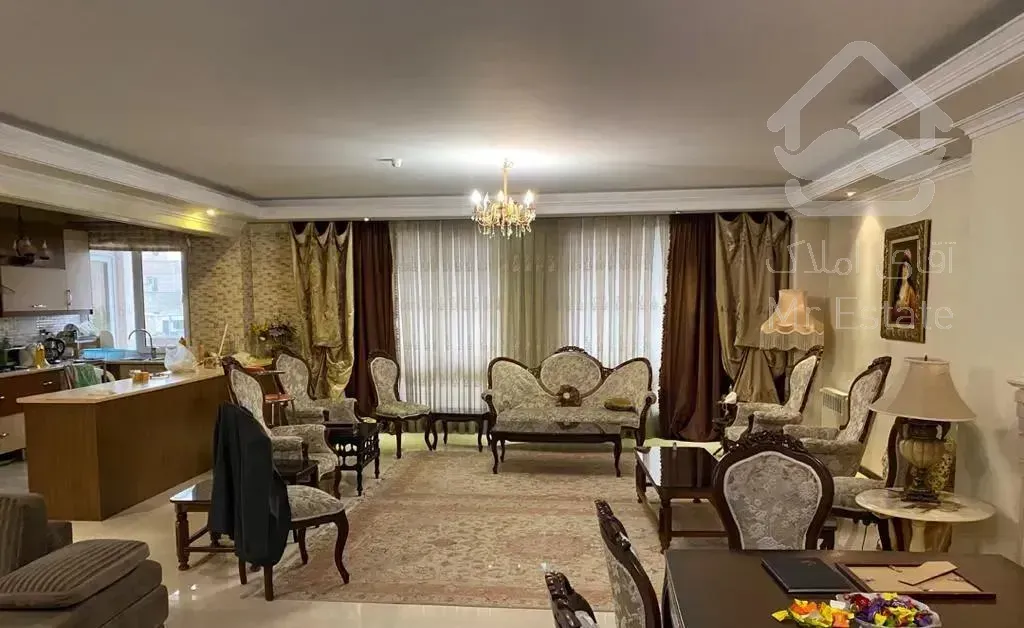 ۱۲۲ متر ۳ خوابه * کنار پارک قیطریه * ۲ جهت نور