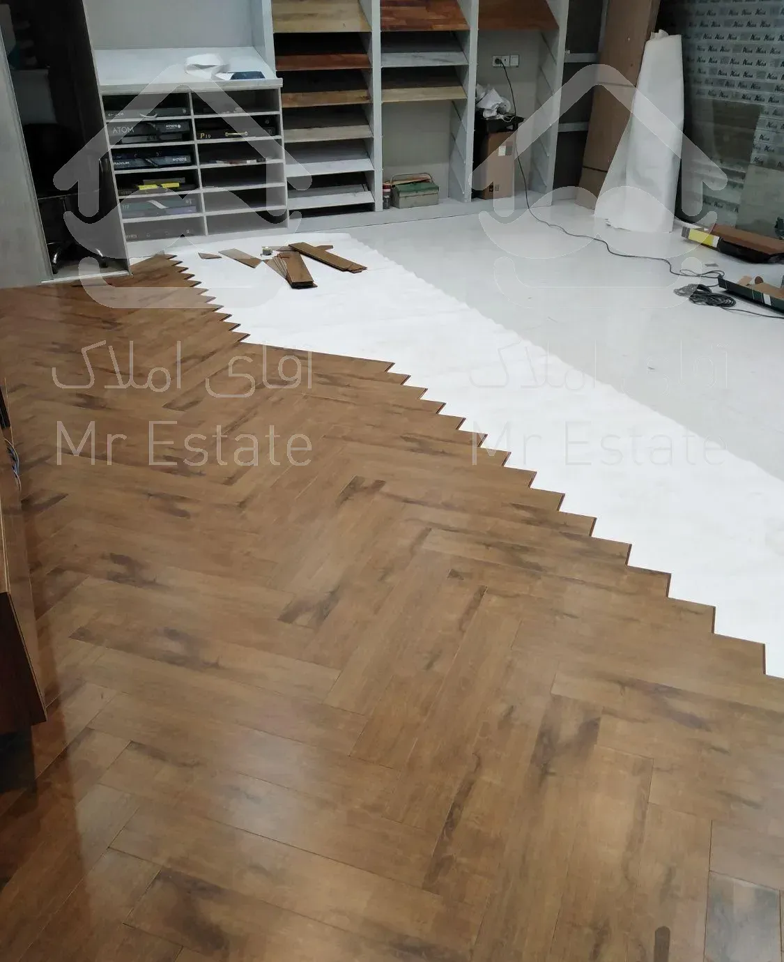 نصب پارکت لمینت و قرنیز