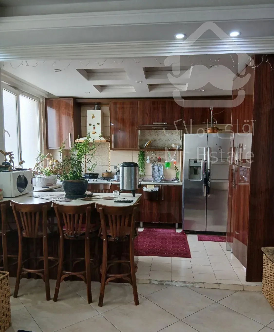 ۹۷ متر۲ خوابه خوش نقشه خیابان سرباز