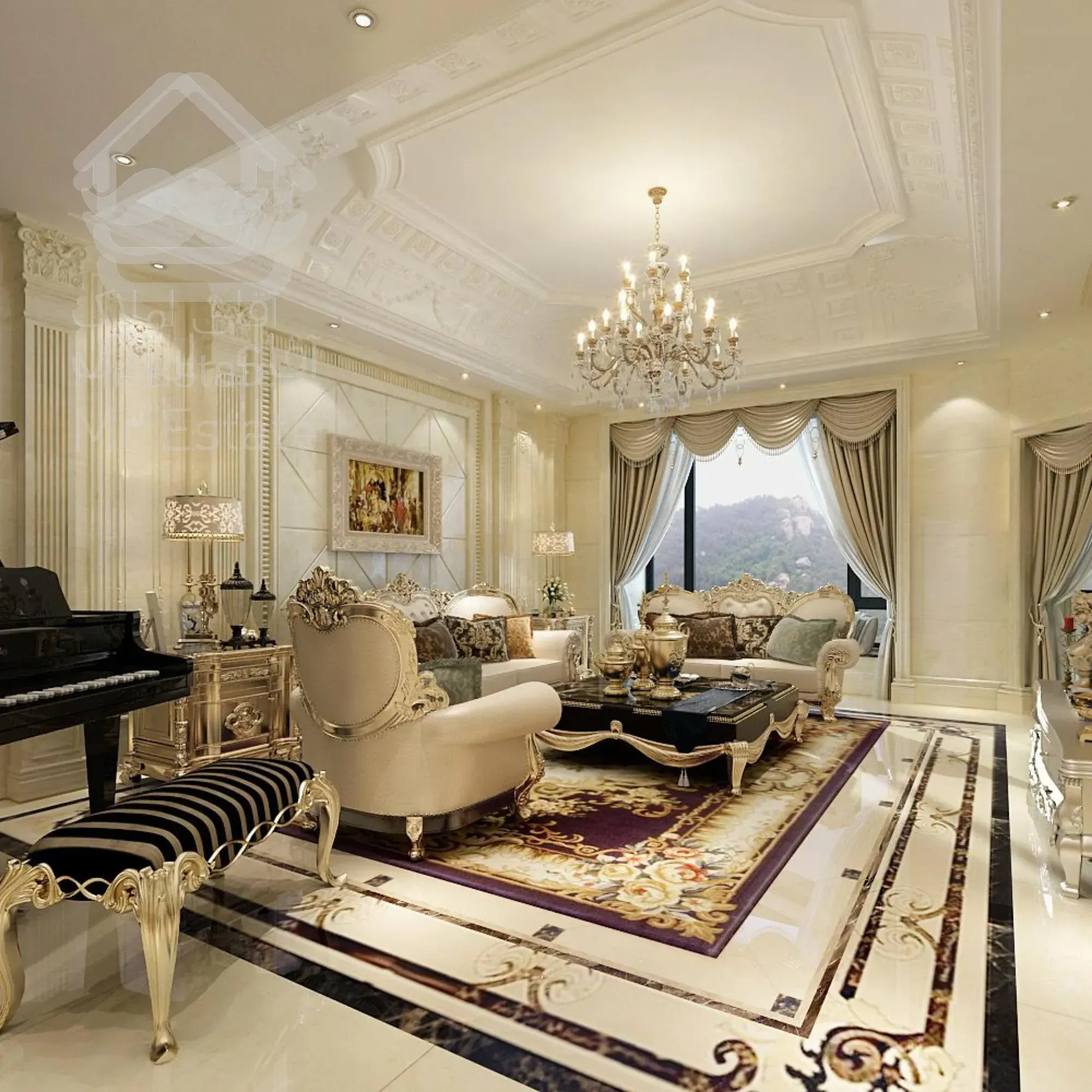 ۱۱۰ متر،پیش فروش،موقعیت عالی،کاخ نشین افق،طرح طلایی اقساطی،لوکیشن بینظیر