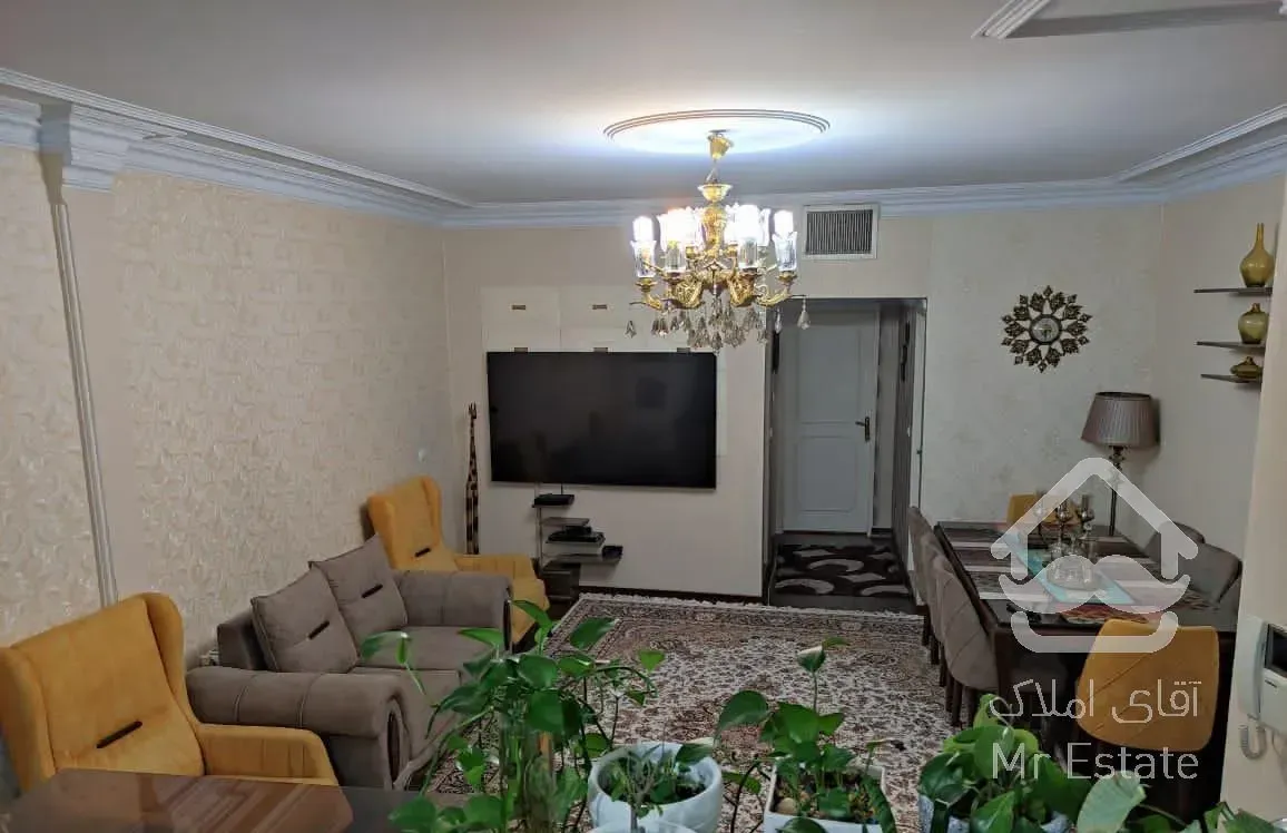 55متر یک خواب سالن پرده خور بلوار فردوس خوش نقشه