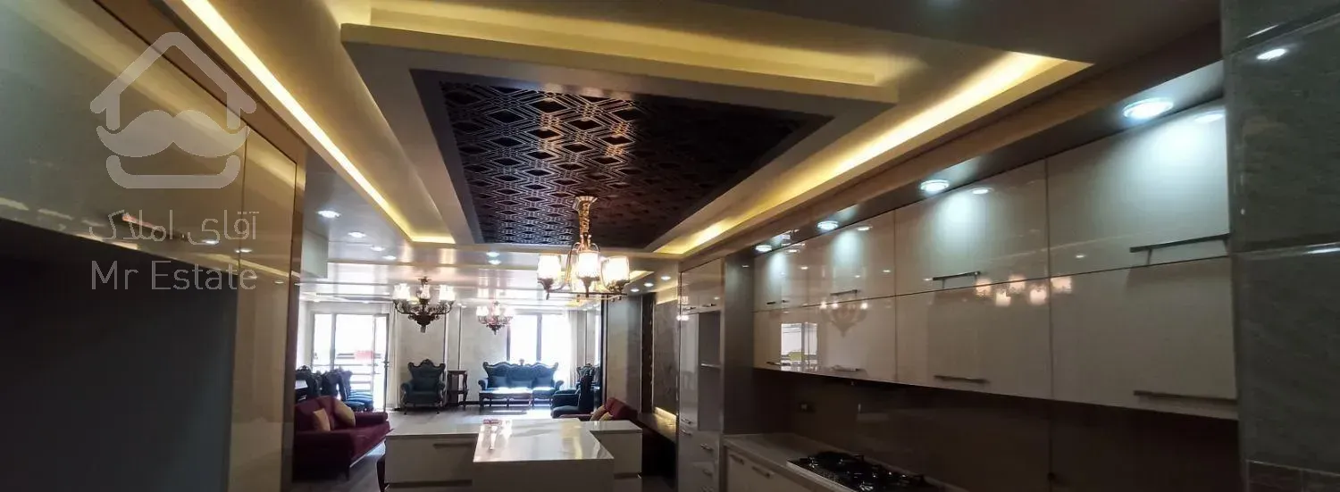 مرداویج۱۹۵مترتکواحد،مستر،تراس حدصفربسیارشیک جنوبی