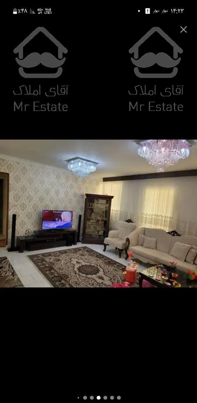 ۷۵متر دوخوابه طبقه یک و نیم آبشار تهران