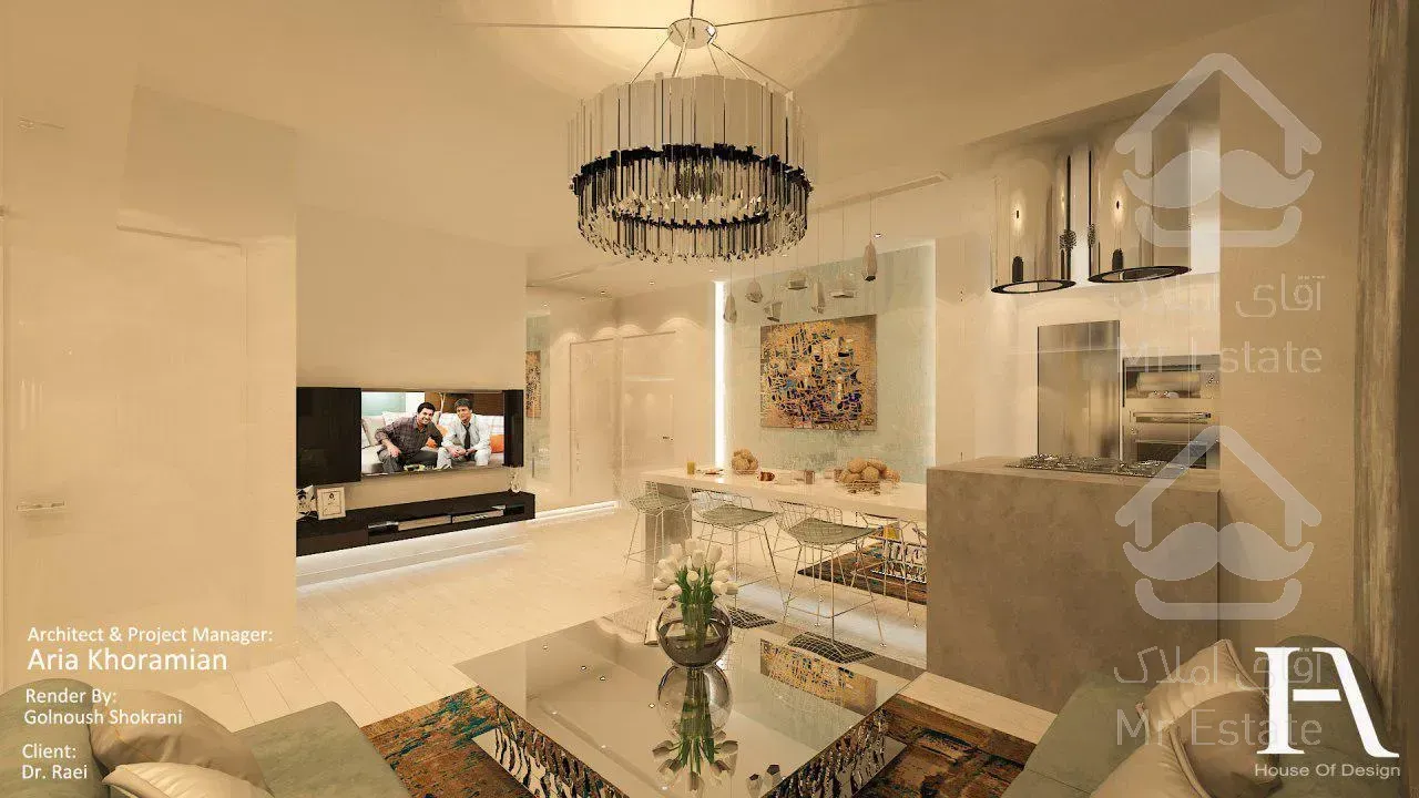 68 متر / دو خواب / غرب مرزداران / تک بازدید