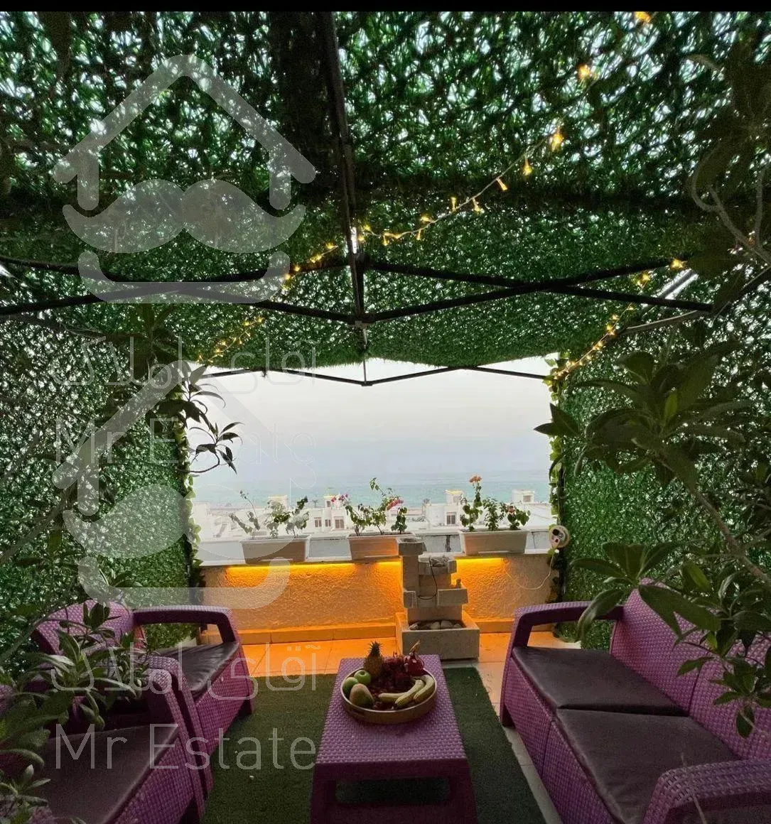 پنت هاوس ساحلی با جکوزی دید کامل دریا