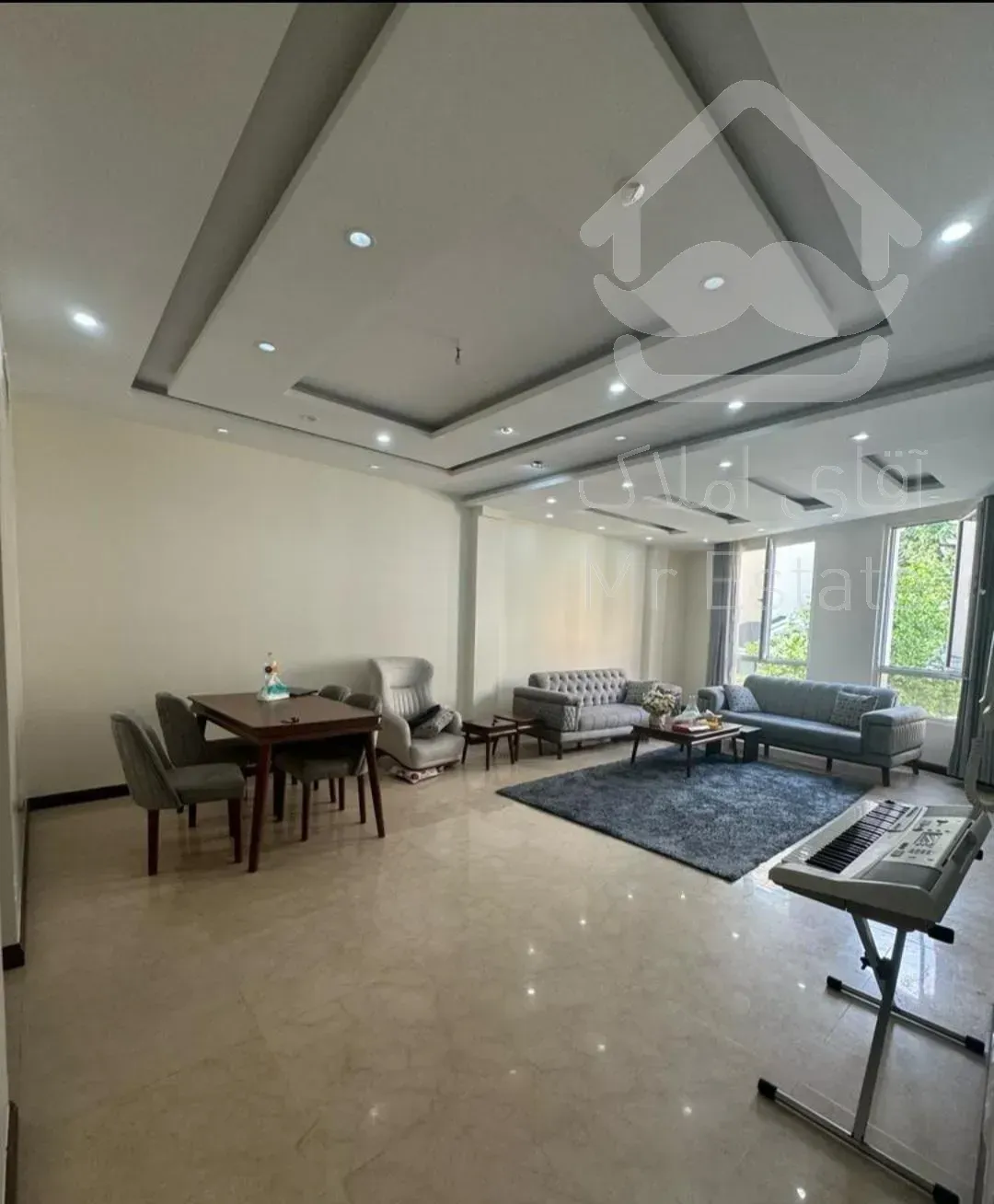 رهن آپارتمان ۹۱ متری ۲ خوابه در نیاوران گلسنگ