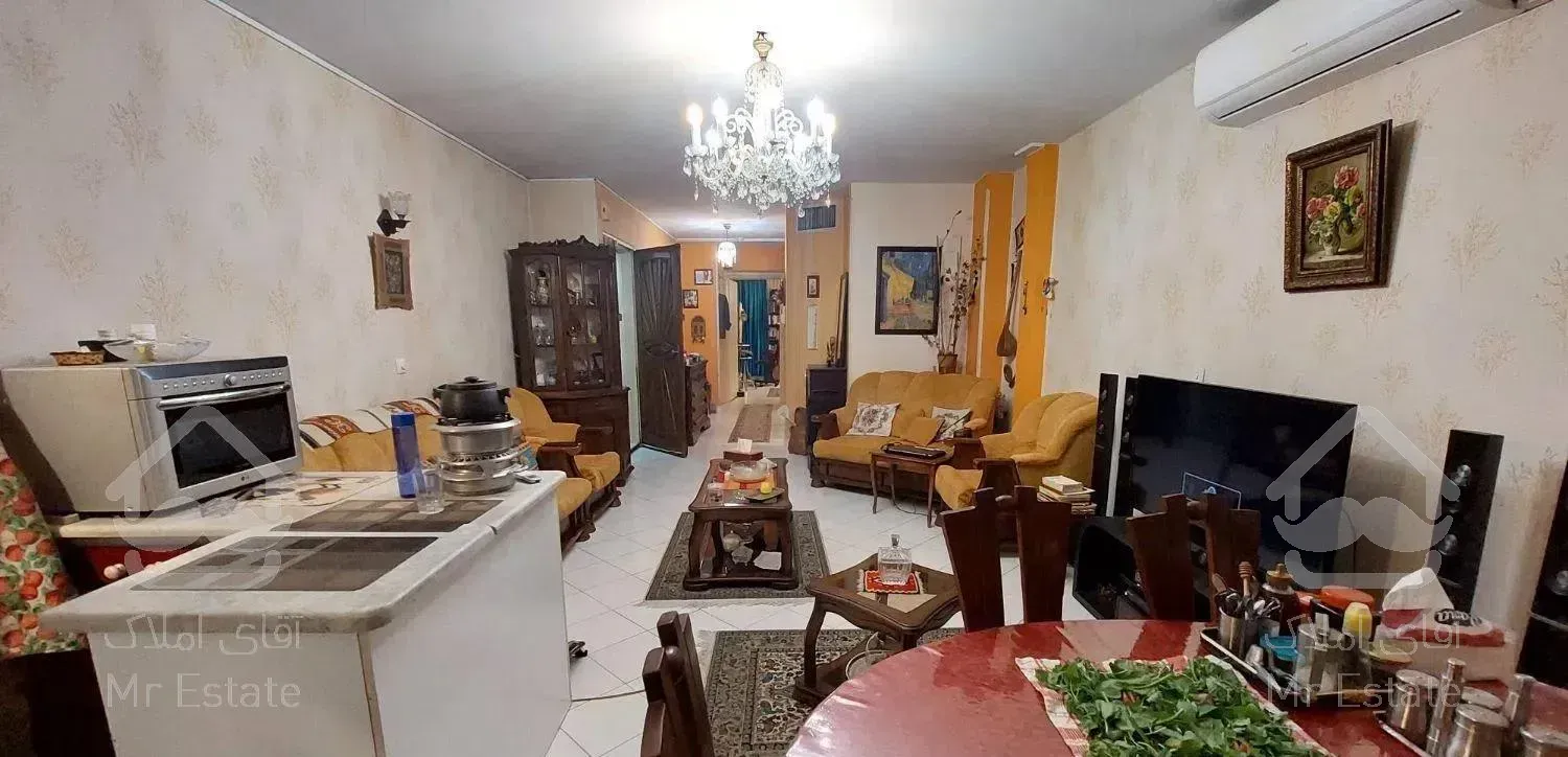 ایرانشهر. 74متر.2خواب.فول