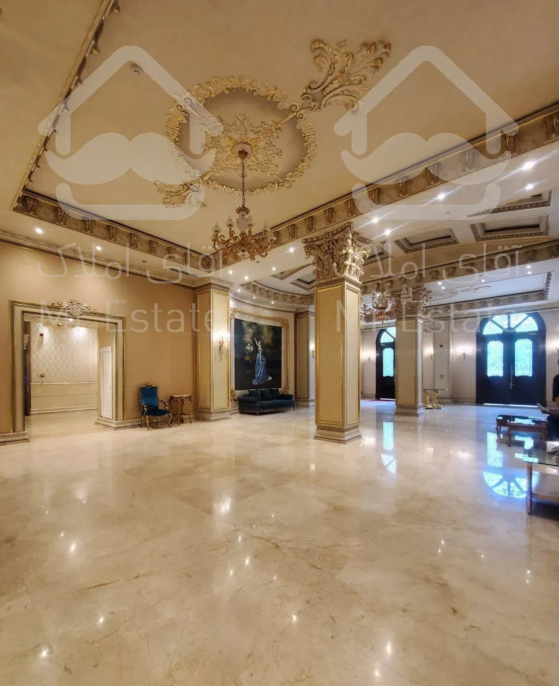 174متر ازگل/ لابی مجلل/ مشاعات هتلینگ