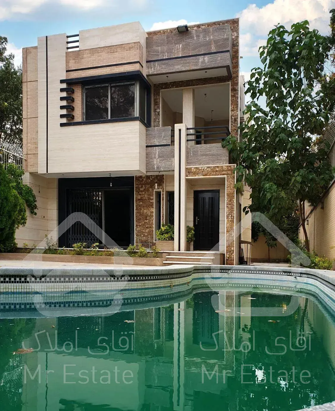 ویلا باغ دو طبقه کوشک