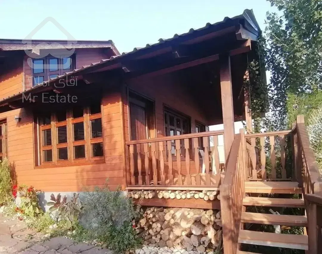 فروش ویلا کلبه چوبی 210 متر در تنگه لته