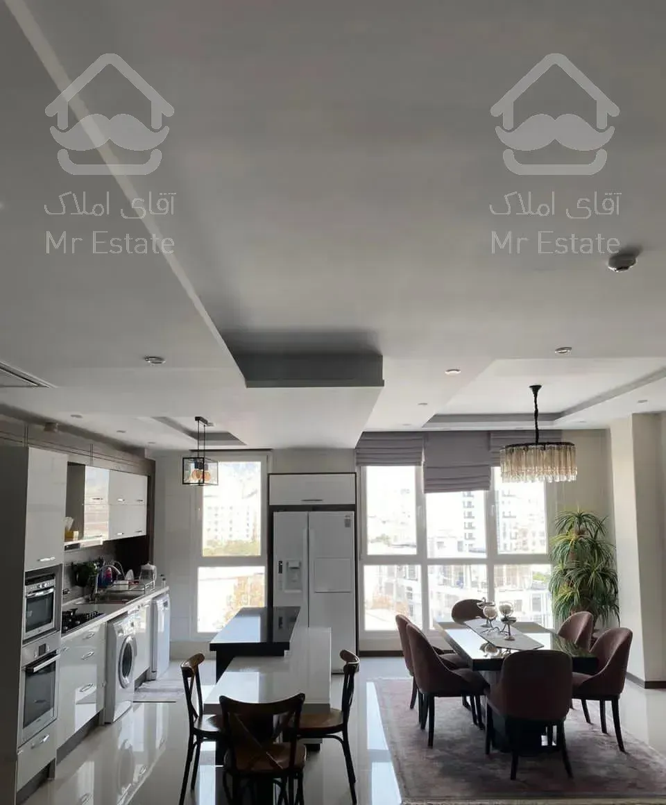 کاخ سازان 112 متر قلهک پنت هاوس مبله مشابه قصر