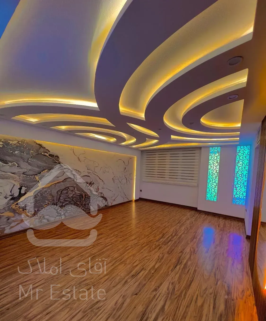 آپارتمان ۱۰۱ متری سالن بزرگ ( نما کامپوزیت )