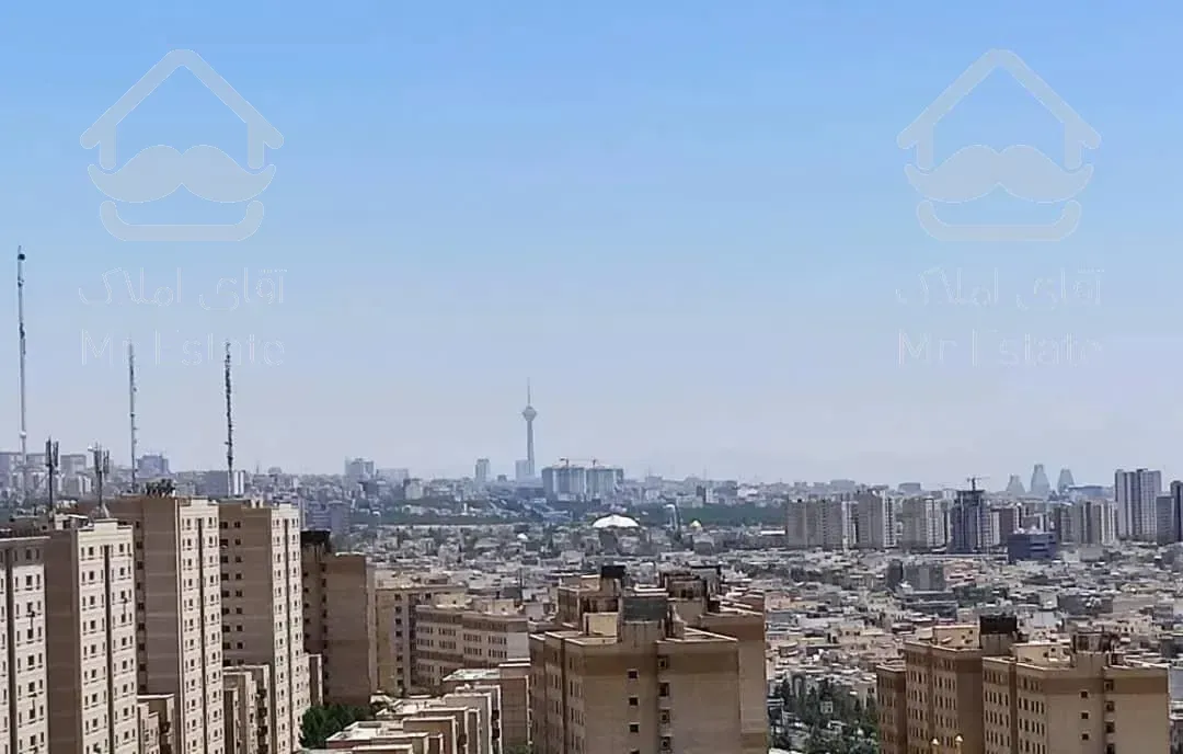 132متر 3خواب/نوساز/جنوبی ویوی دائمی/2پارکینگ/چیتگر