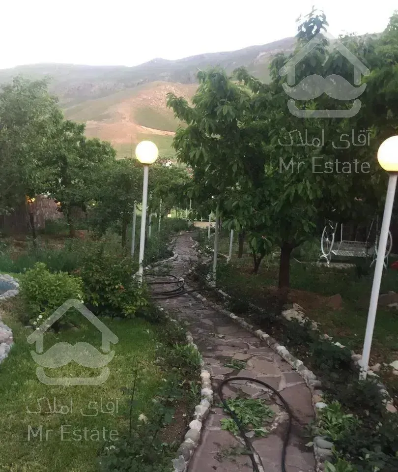 ۱۳۰۷متر باغ +۸۰متر بنا دشت۲۱مشاء