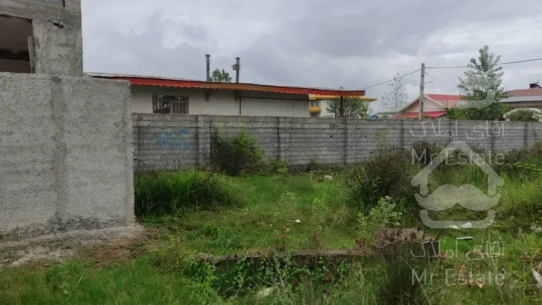 فروش زمین داخل بافت دونبش وسندتک برگ ۲۵۵متر /دارای پروانه