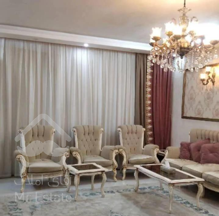 ۱۰۱ متر اپارتمان سالن سرتا سر پرده خور جنت اباد