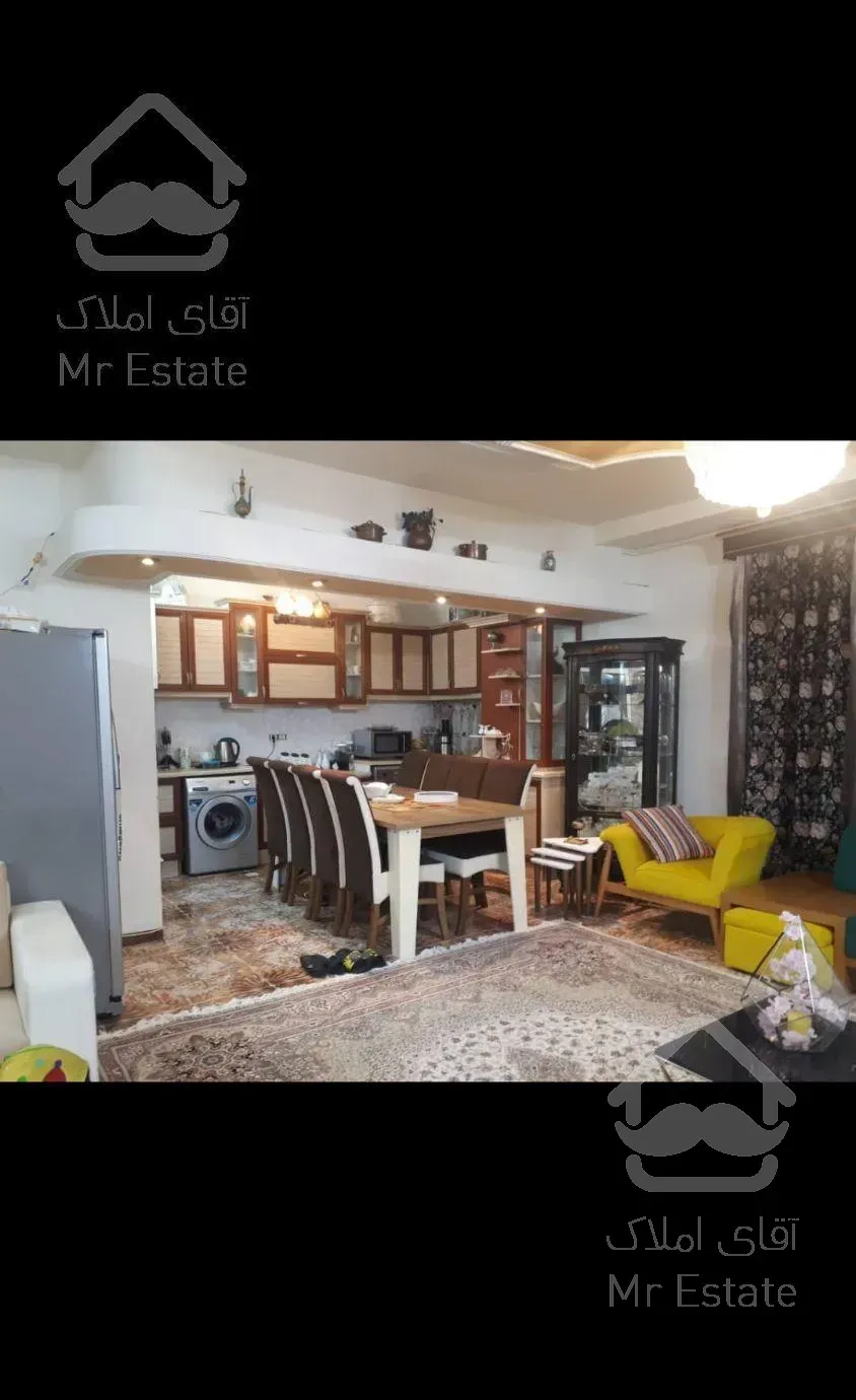 آپارتمان 100متری واقع در خیابان امام رضا