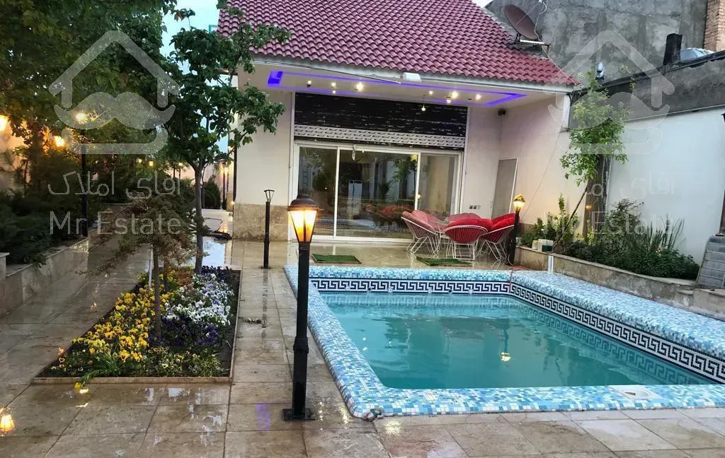 ویلا استخر ابگرم و استخر تابستونی،دوبلکس