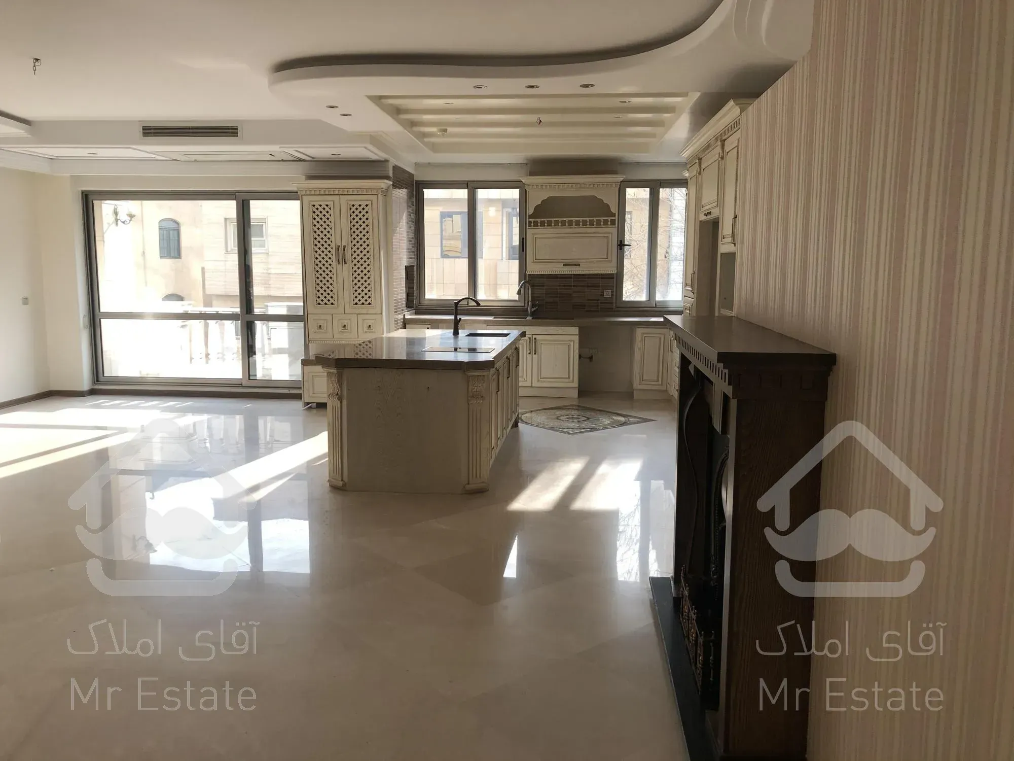 رهن و اجاره آپارتمان ۱۱۰ متری ۲ خوابه در کامرانیه فول