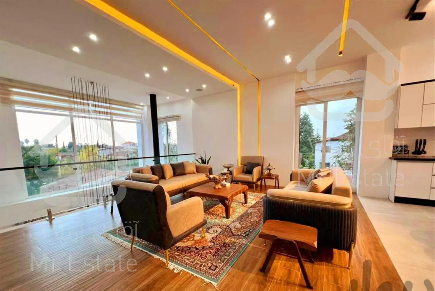 ویلا۴۲۶مترروف بازجنگل/آب و هوای مطبوع نور