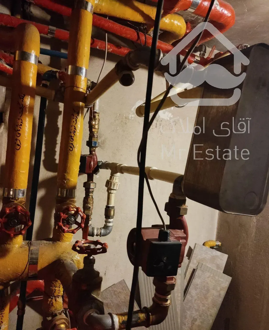 لوله کشی گاز...موتورخانه ومشعل،شیرآلات و فرنگی