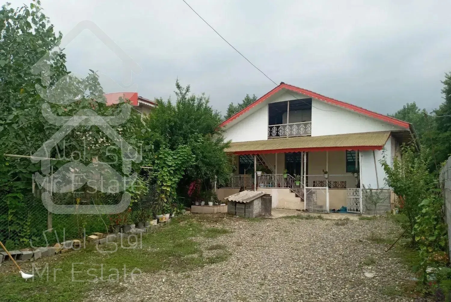 ویلا روستایی در منطقه آرام و زیبا