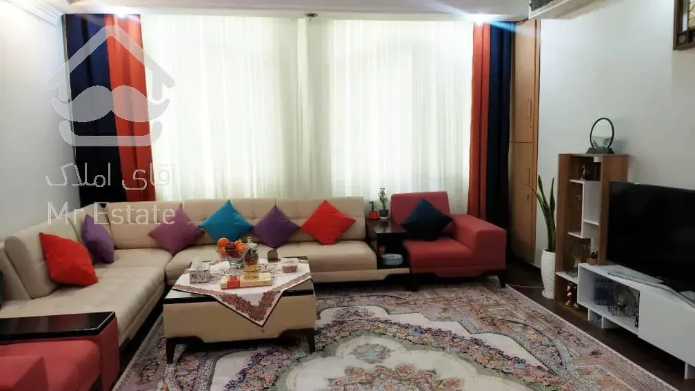 ۶۵متر دوخواب فول امکانات سالن‌پرده خور اشرفی اصفهانی