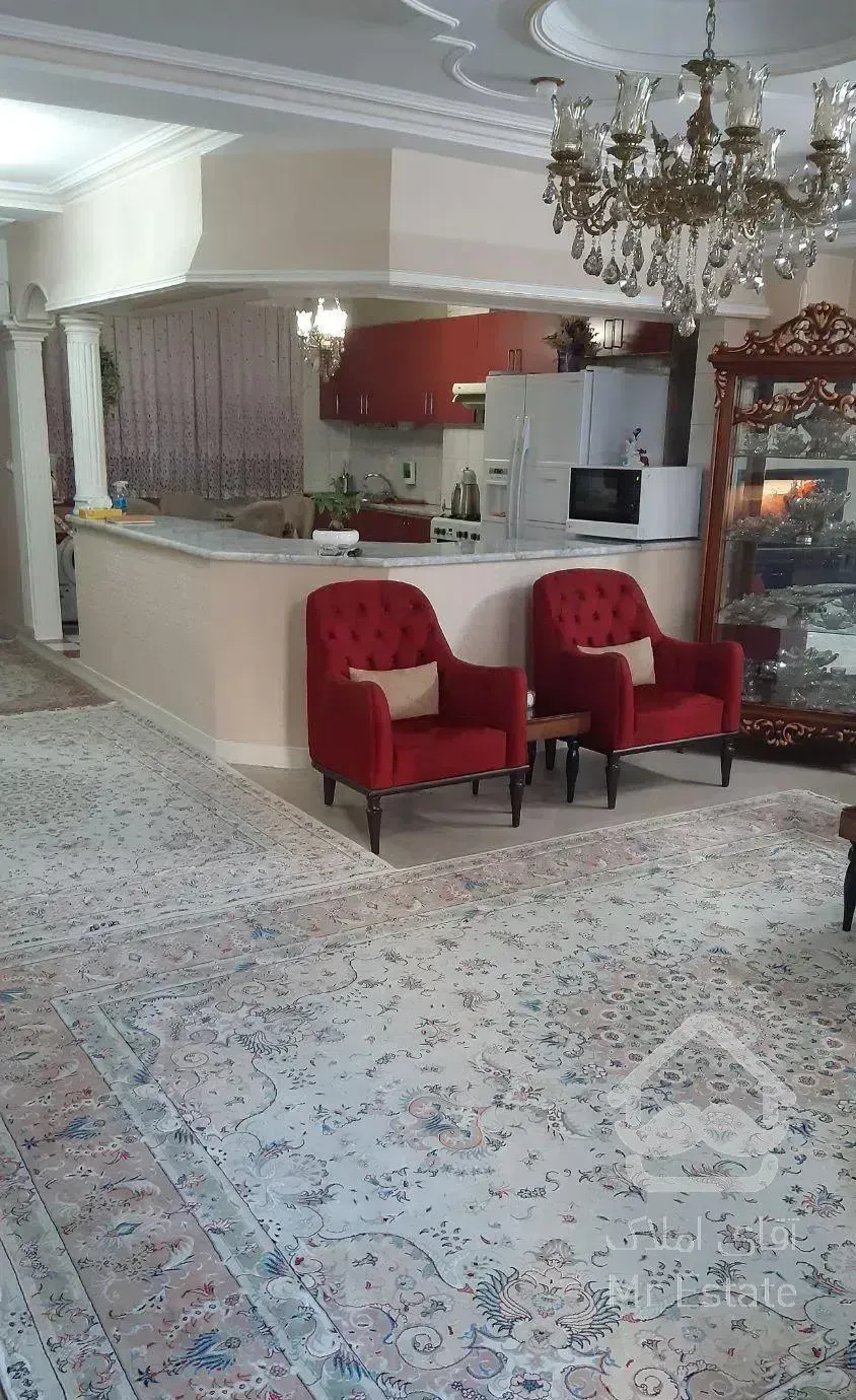 ۱۲۵ متر ۲ خواب پاسیو بزرگ ۲ کله نور آلاله شرقی