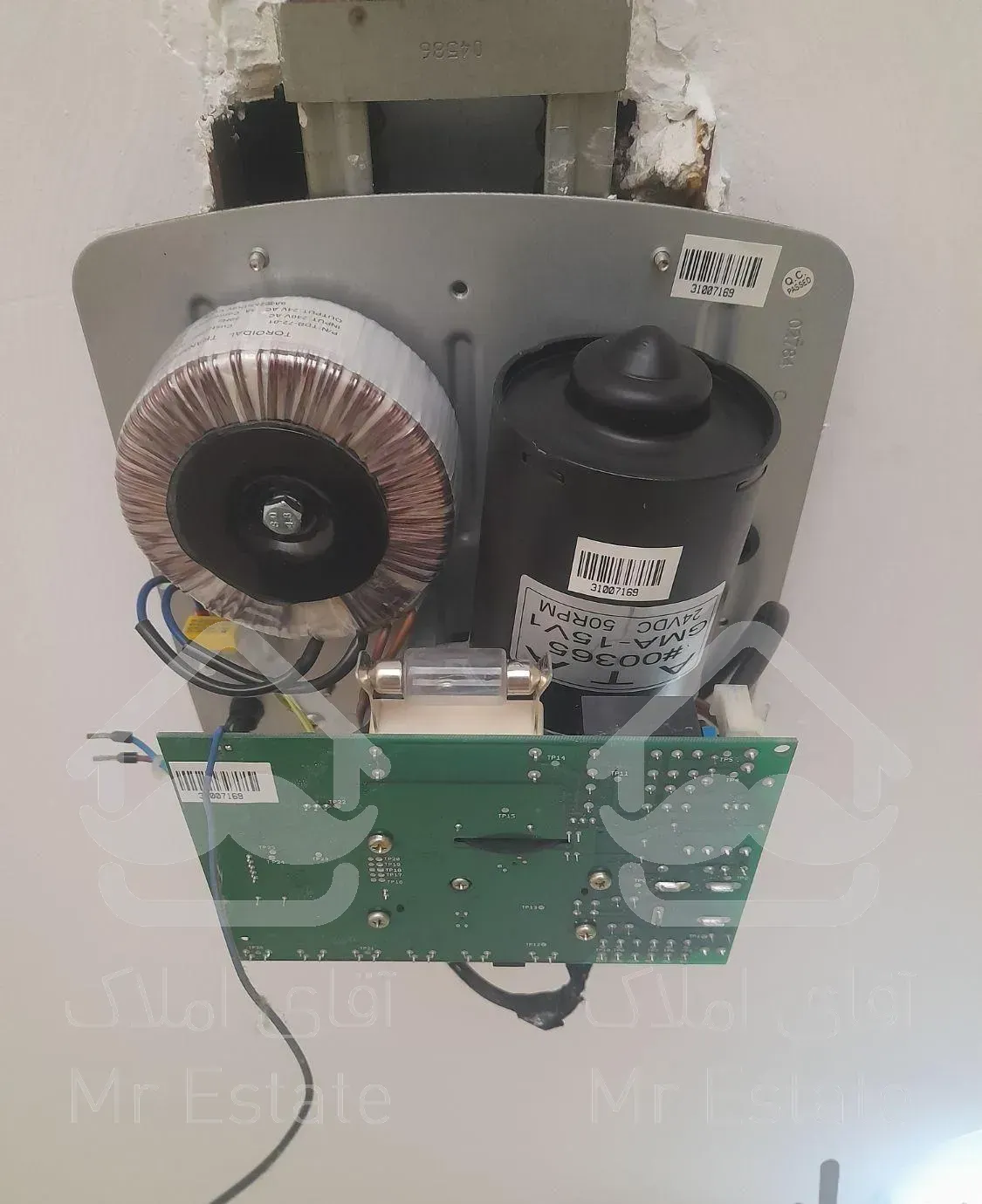 قطعات تعمیرات درب سکشنال جک پارکینگ کرکره برقی